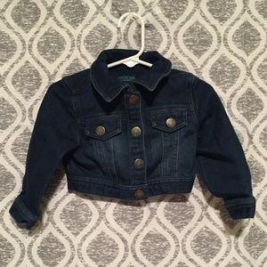 Genuine Kids Cropped Soft Denim Jacket